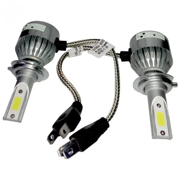 Комплект LED ламп C6 HeadLight H7 12v(5540) - Зображення 6