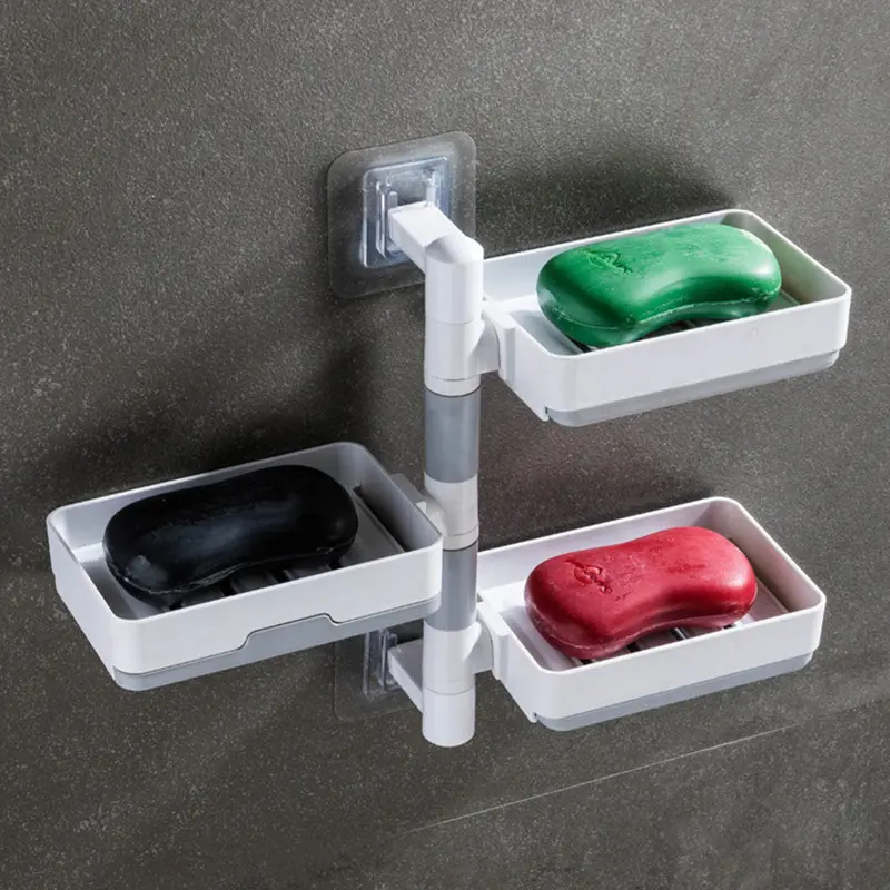 Настінний органайзер, що обертається, для мила на стіну - Зображення 4