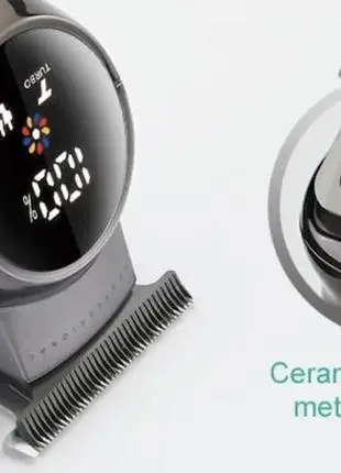 Акумуляторна машинка для стрижки VGR V-989 від USB з 3 насадками - Зображення 4