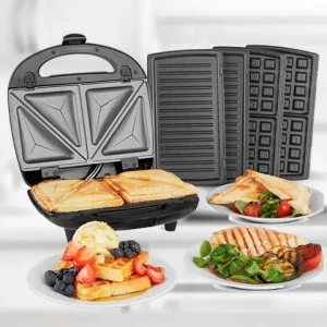 Бутербродниця Crownberg CB-1071 зі знімними панелями