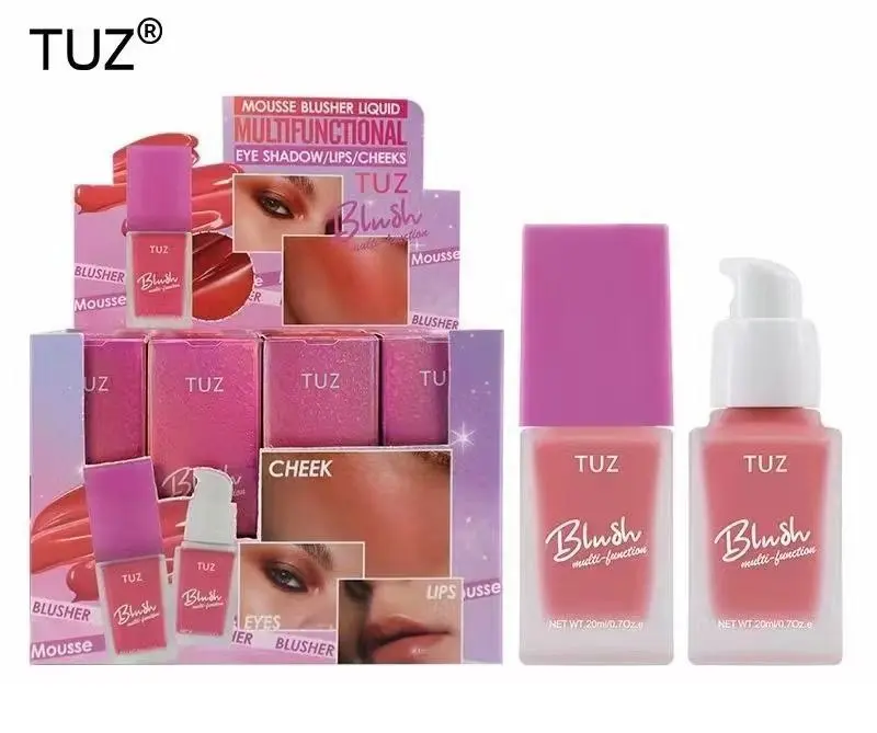 Кремовий мультитаскер TUZ Liquid Blush Brightens - Зображення 2