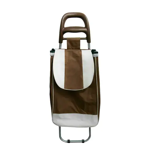 Сумка господарська на коліщатках 95 см 1897 візок сумка кравчучка Червона - Зображення 3