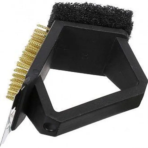 Щітка для чищення барбекю CD-15A із пластиковою ручкою - Зображення 3