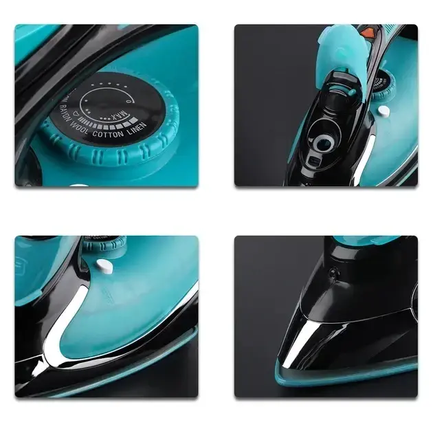 Акумуляторна праска Domotec MS-1210B з відпарювачем 2400 Вт - Зображення 6