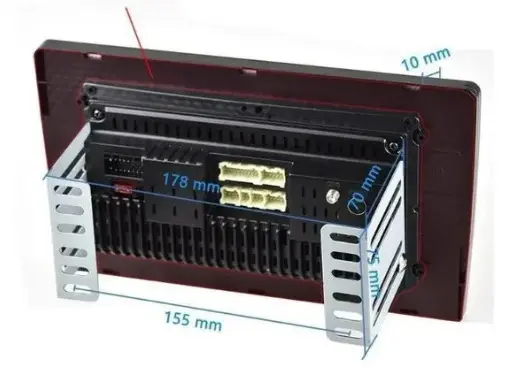 Автомобільна магнітола X9116 1+16G з пультом та великим екраном - Зображення 4