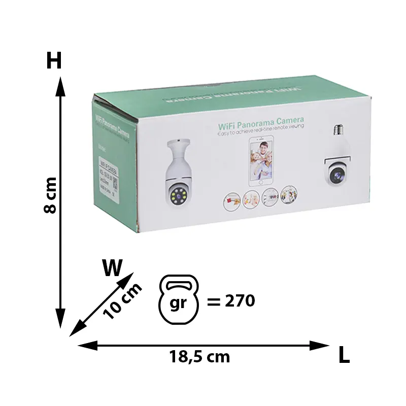 Зовнішня Wi-Fi камера E280-1080P на 2 мегапікселі - Зображення 4