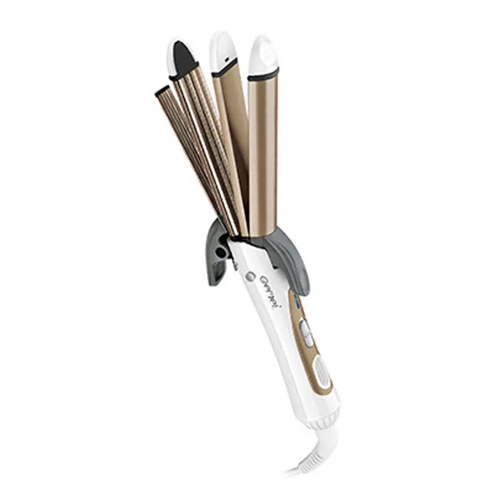 Стайлер для волосся 4 в 1 Gemei GM-2962, плойка, праска, гофре - Зображення 3