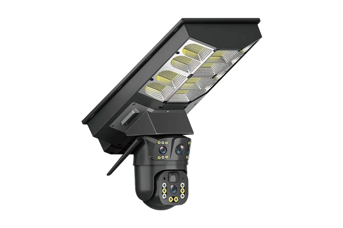 Камера відеоспостереження PTZ вулична WiFi+LED лампа+сонячна панель (SPM-XA01/T19-4G) - Зображення 2