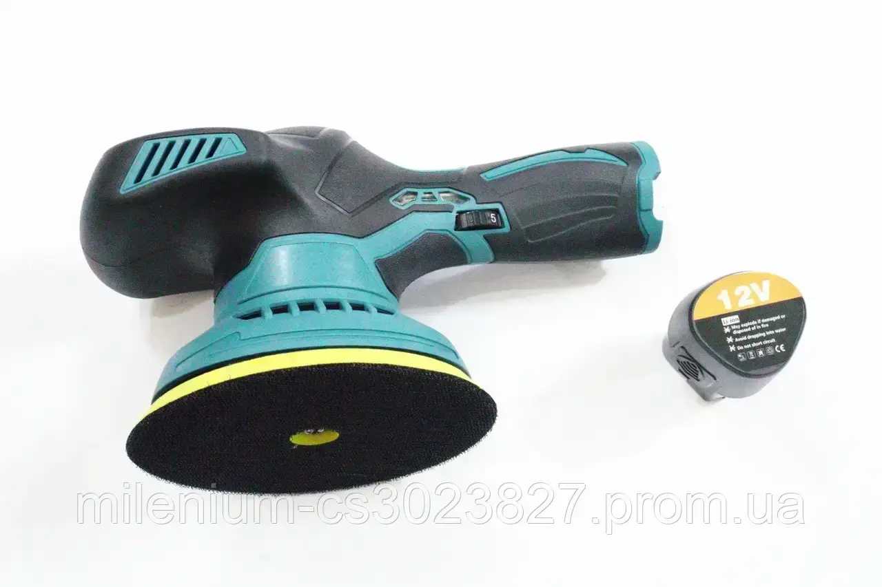 Полірувальна машинка Waxing Polisher YK49 акумуляторна 1250W - Зображення 5