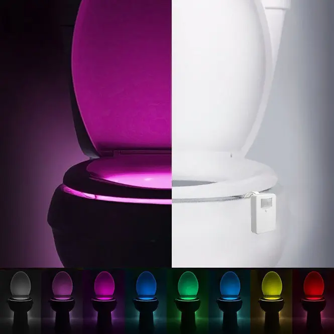 Led підсвічування для унітазу з датчиком руху TOILET Light Bowl - Зображення 3