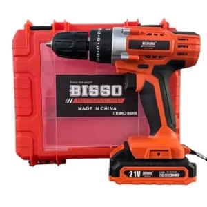 Шуруповерт акумуляторний у валізі BISSO B6008 21V