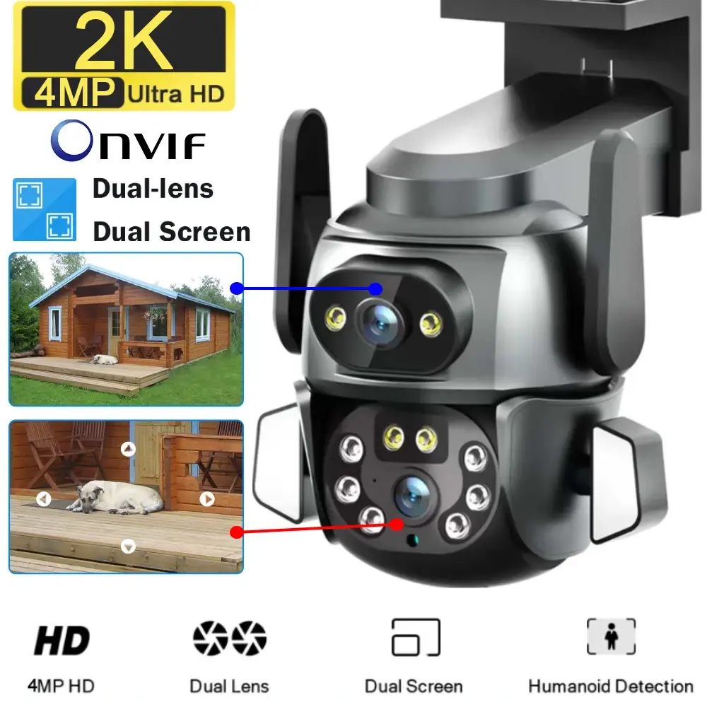 Камера WIFI DOUL CAM Q 821 / Поворотна камера відеоспостереження - Зображення 2