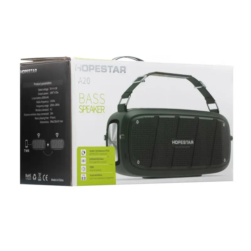 Портативна бездротова колонка Hopestar A20 Pro - Зображення 7