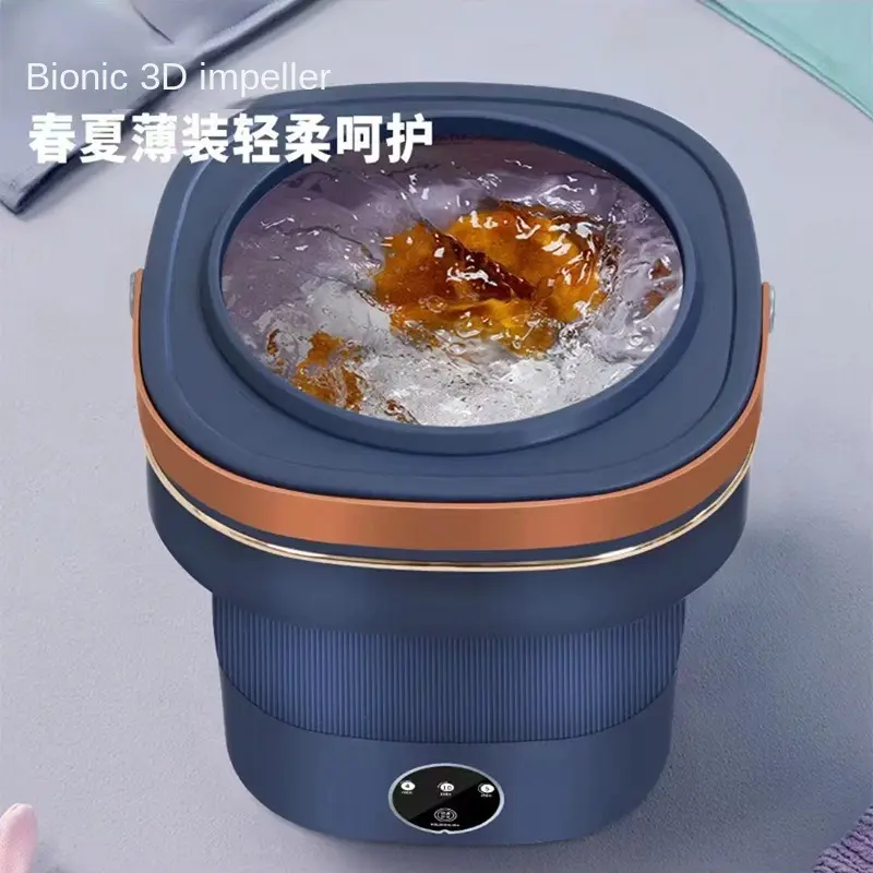 Портативна потужна складна пральна машина на 8 л - Зображення 6