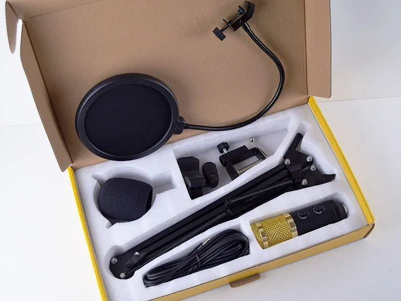 Студійний мікрофон M-800, професійний мікрофон - Зображення 3