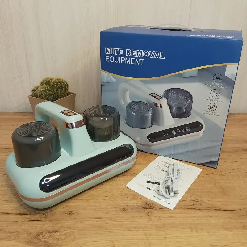 Рожевий Бездротовий розумний очисник від кліщів з ультрафіолетовою стерилізацією та HEPA-фільтром - Зображення 5