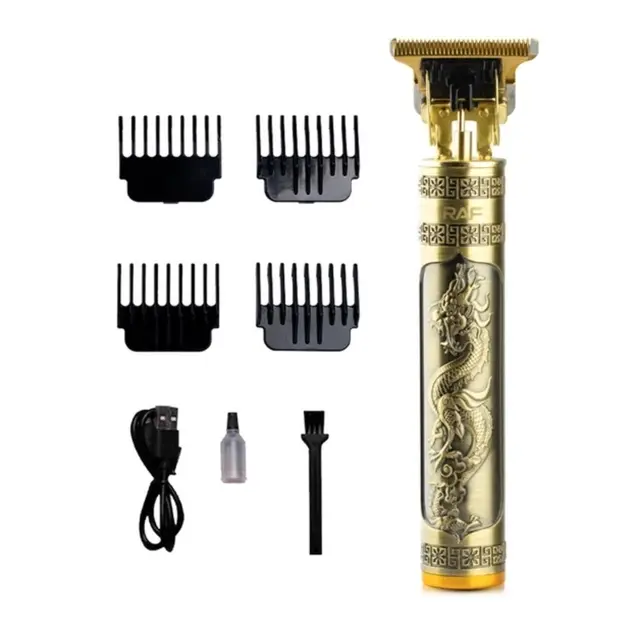 Акумуляторна бритва-машинка для стрижки волосся RAF SKY RS7311 тример окантувальний для бороди та волосся 5 Вт - Зображення 9