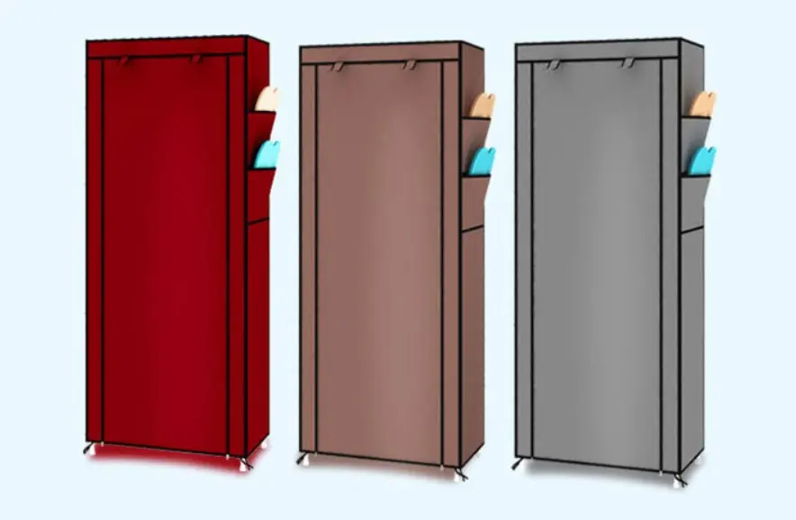 Стелаж для зберігання взуття Shoe Cabinet 160х60х30 Полиця для взуття Тканинний стелаж для взуття - Зображення 3