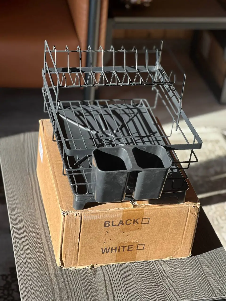 Сушарка для посуду органайзер kitchenware AND-1 - Зображення 3