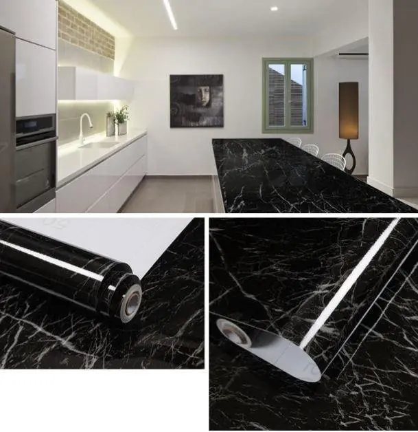 Самоклеюча плівка Supretto Мармур 4Mх0. 60M - Зображення 5