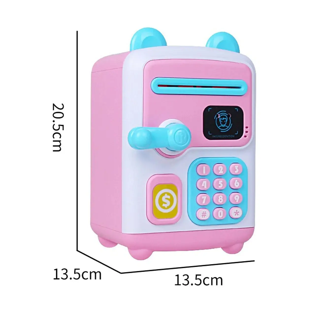 Електронна скарбничка-сейф із кодовим замком Face Recognition Money BOX - Зображення 5