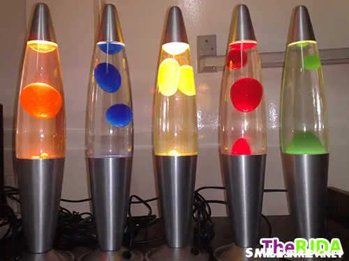 Нічник-світильник "Лавова лампа" 41 см Лава лампа - Зображення 3