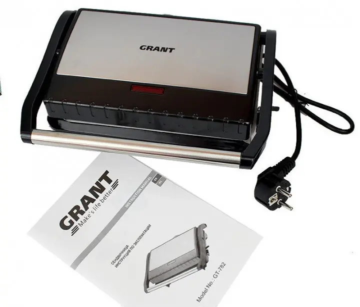 Багатофункціональний гриль GRANT GT 782 1200W - Зображення 2