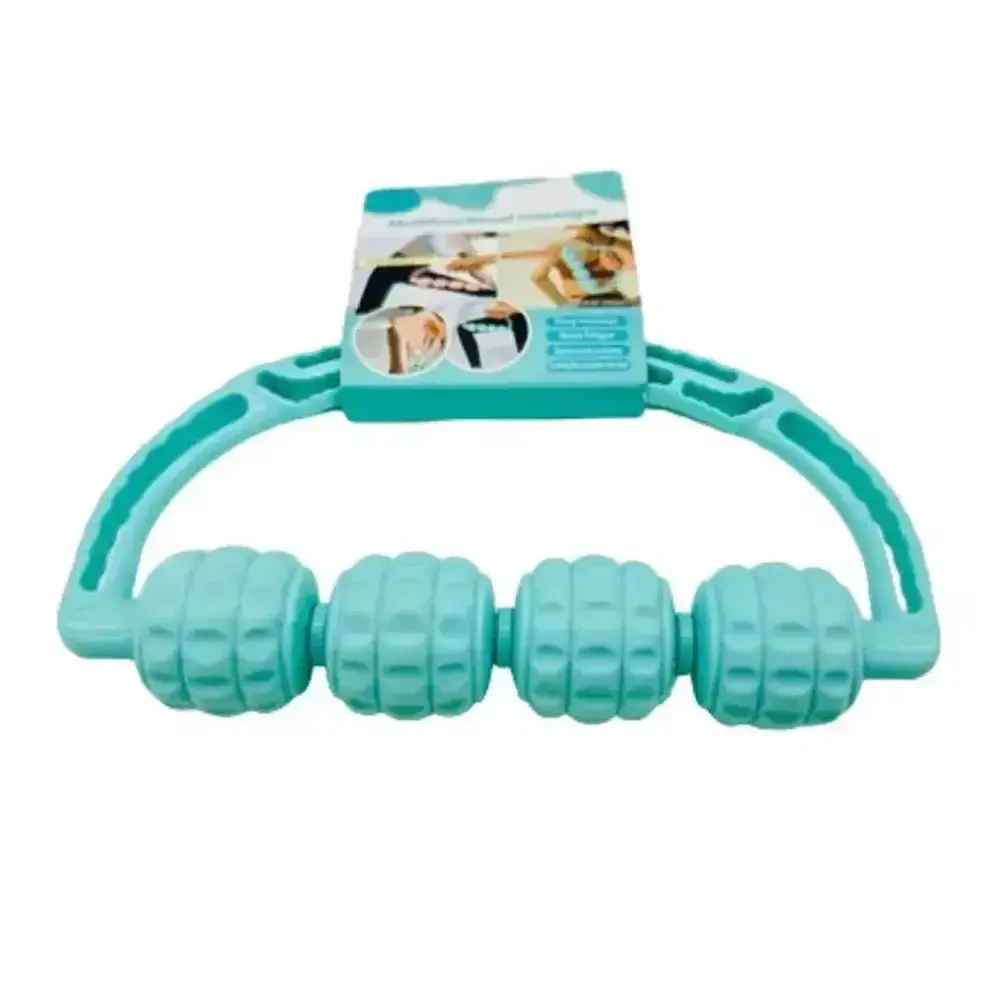 Антицелюлітний ручний масажер,роликовий масажер для тіла,портативний ролер для масажу AND948 - Зображення 4