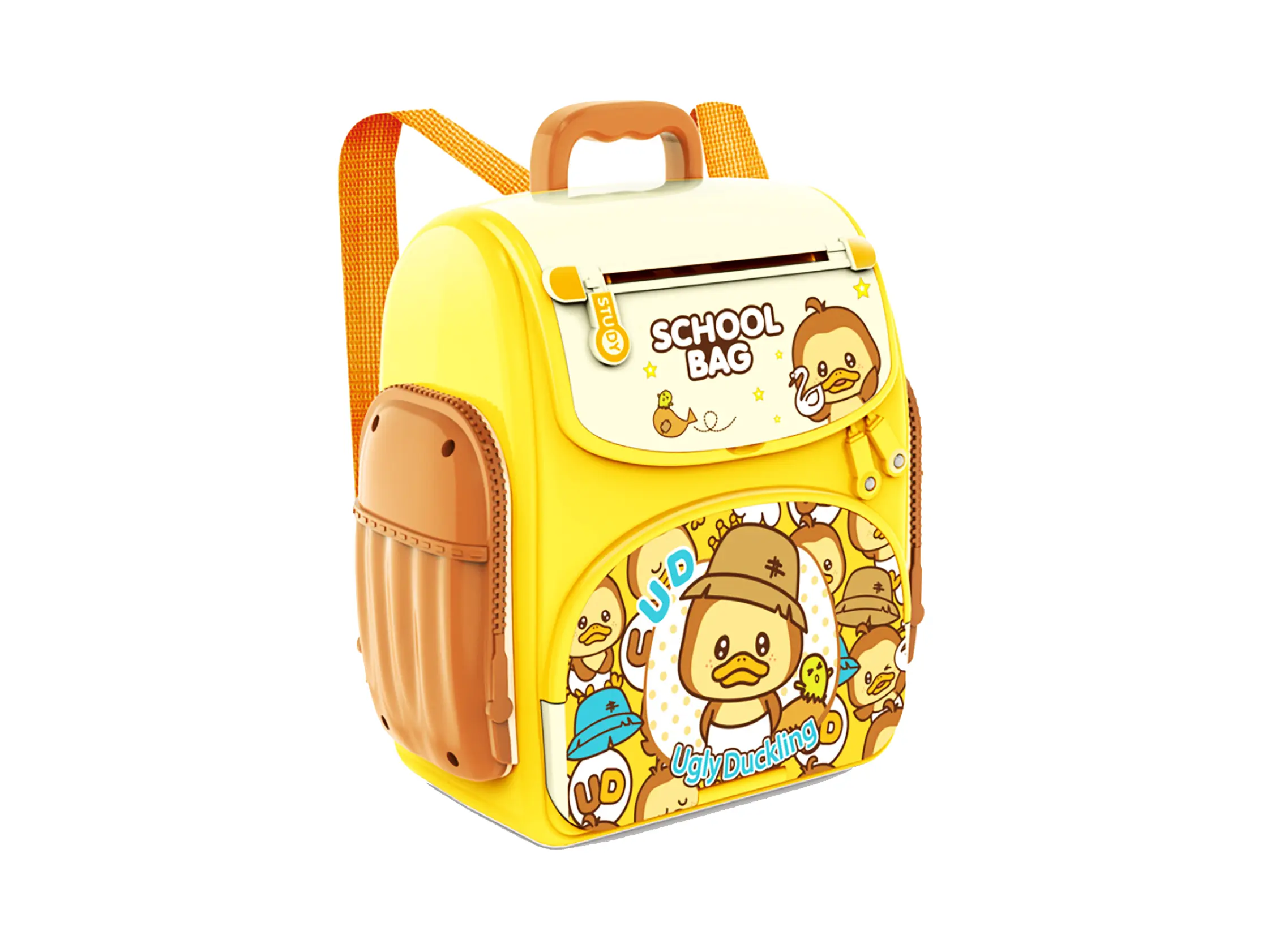 Дитячий електронний сейф-скарбничка SUNROZ Рюкзак Bambi WF-3008CX Ugly Duckling - Зображення 4