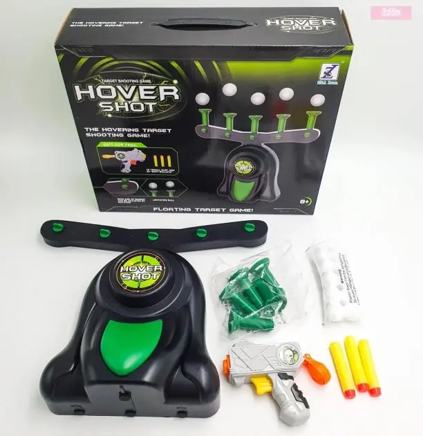 Повітряний тир дитячий ігровий набір Hover Shot Стрілянина по кульках, що літають - Зображення 5