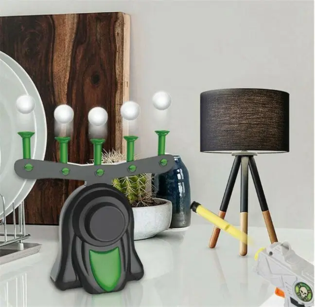 Повітряний тир дитячий ігровий набір Hover Shot Стрілянина по кульках, що літають - Зображення 2