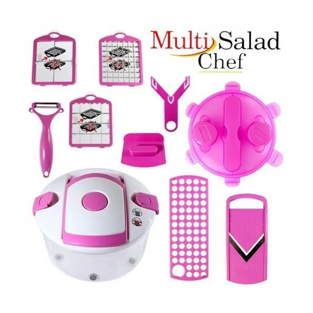 Овочерізка Multi Salad Chef Мульті Салад Чиф 13 в 1 Універсальна - Зображення 2