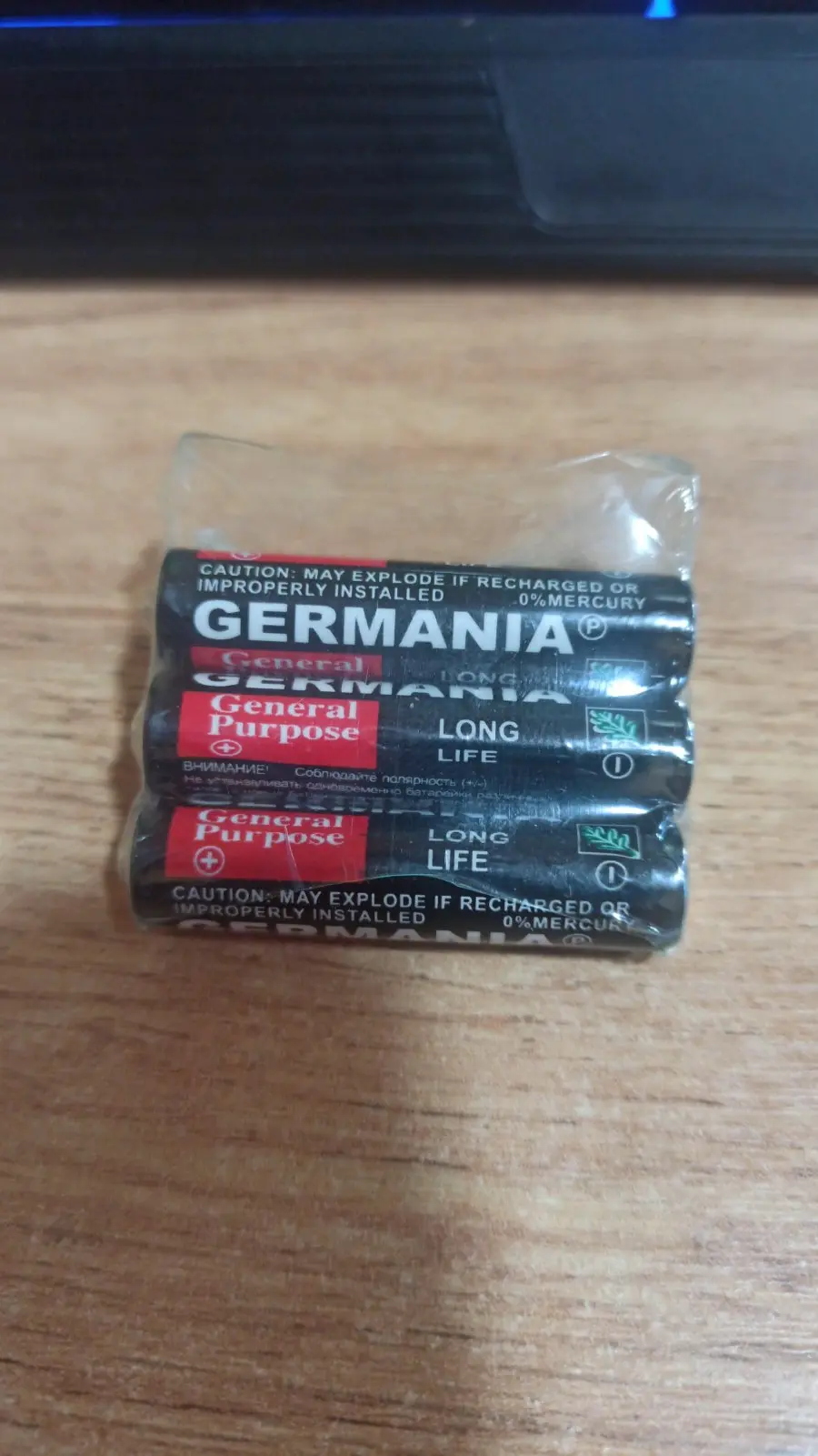 Батарейки пальчикові GERMANIA тип АА 1шт - Зображення 2