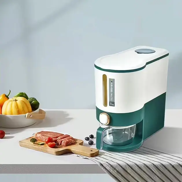 Диспенсер для сипучих продуктів з дозатором "Профі-Дозатор 5000" / Контейнер для зберігання сипучих продуктів - Зображення 6