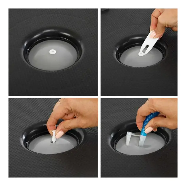 Гімнастична напівсфера для фітнесу, балансувальна подушка, PF-02 платформа 60 см Фіолетова - Зображення 2