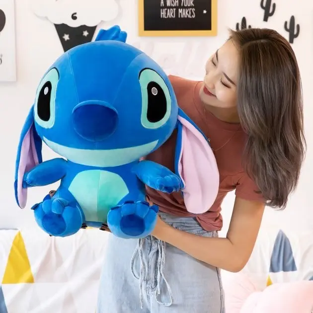 М'яка плюшева іграшка Стіч Блакитний 100 см - Зображення 2