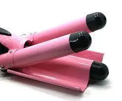 Потрійна плойка для волосся Gemei GM 1956 дисплеєм - Зображення 6