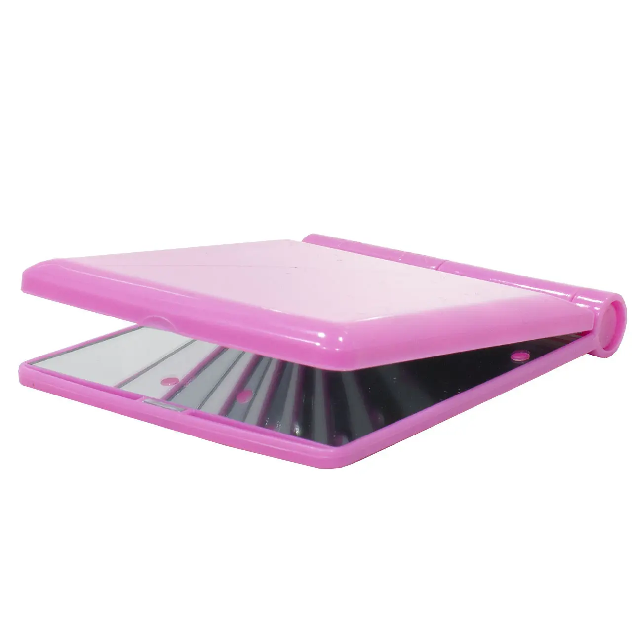 Дзеркало косметичне Travel Mirror Pink з LED підсвічуванням на 8 світлодіодів - Зображення 3