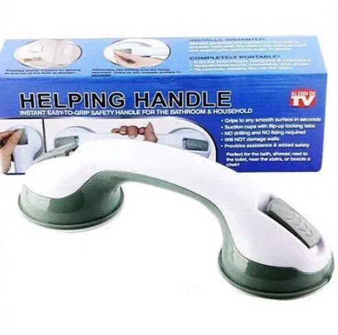 Ручка-помічник універсальна для ванної на вакуумних присосках Helping Handle - Зображення 5