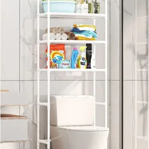 Підлоговий стелаж для встановлення над унітазом 47х25х155 см