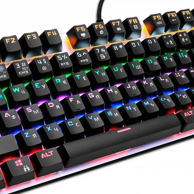Ігрова клавіатура з підсвічуванням Keyboard HK-6300 - Зображення 2