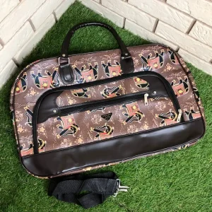 Велика дорожня сумка із стильним принтом