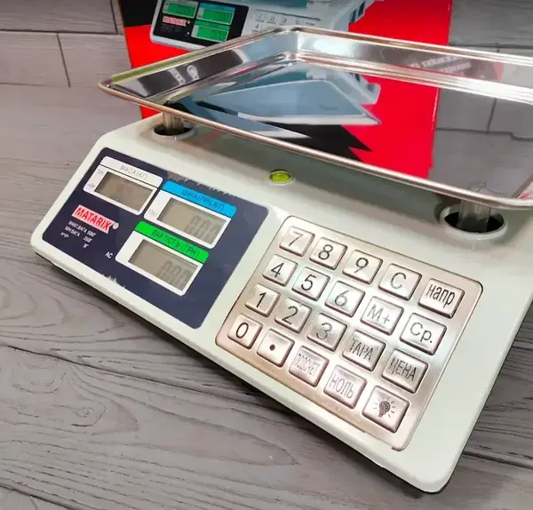 Ваги торговельні електронні Matarix MX-414 S MB - Зображення 6