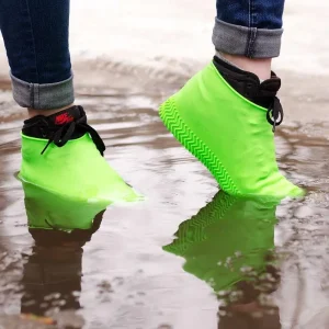 Силіконові чохли бахіли для взуття від дощу та бруду Waterproof Silicone Shoe L-29.5*17,5 см