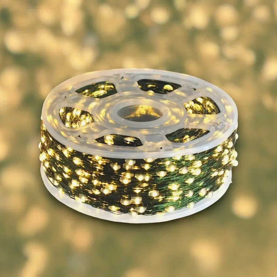Гірлянда Роса LED на зеленому дроті USB 100*1000 AND 5348 - Зображення 4