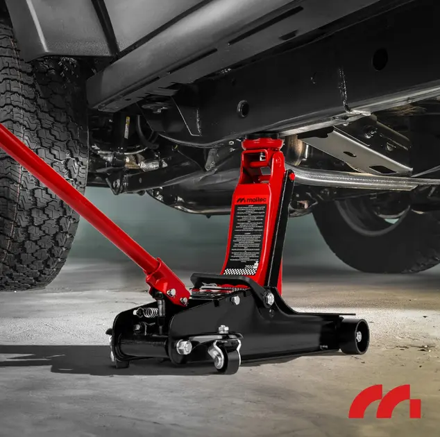 Домкрат гідравлічний підкатний 2.5т низькопрофільний 385мм - Зображення 7