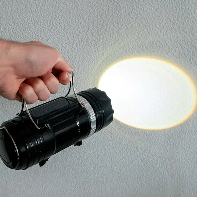 Світлодіодний ліхтар для кемпінгу MHZ із сонячною панеллю SB-9699 - Зображення 8