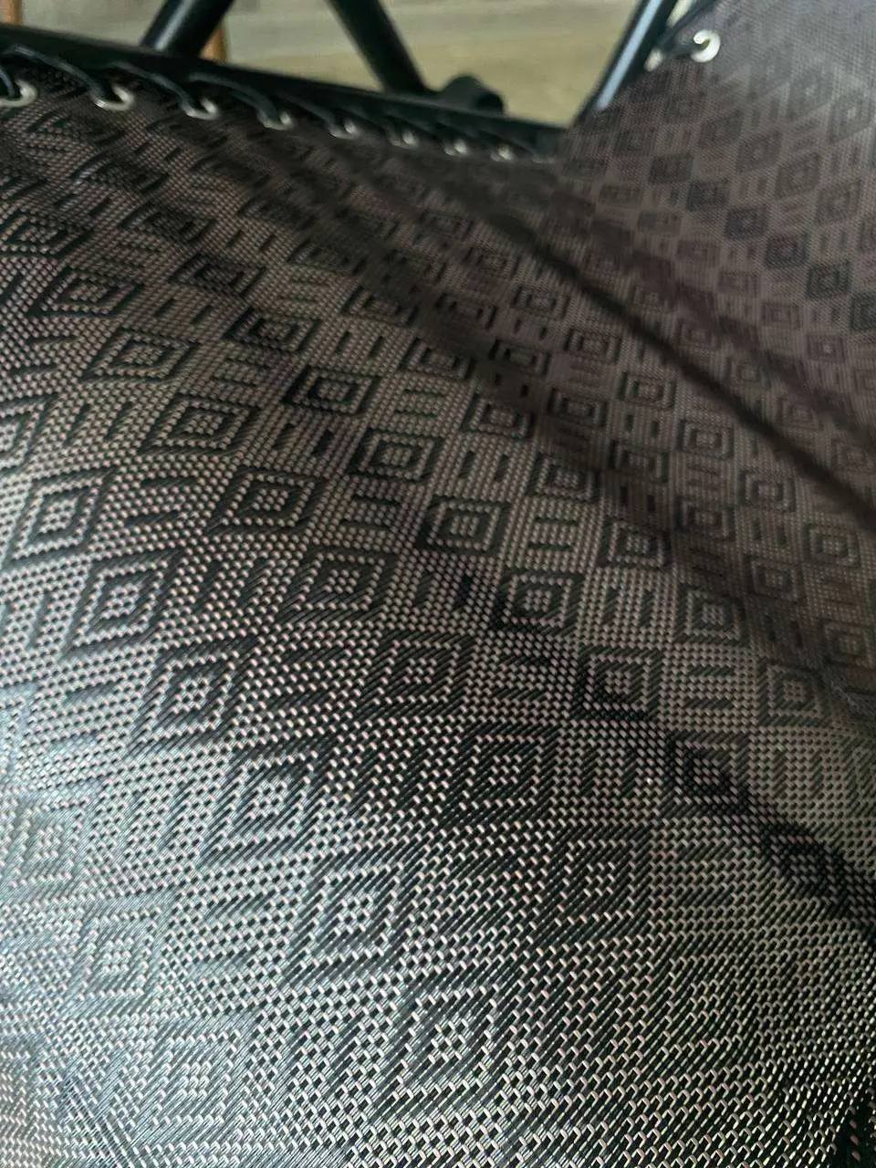 коричневий Садове Крісло Шезлонг до 120 кг Складаний Шезлонг для Дачі Zero Gravity XXL (з підстакаником) - Зображення 4