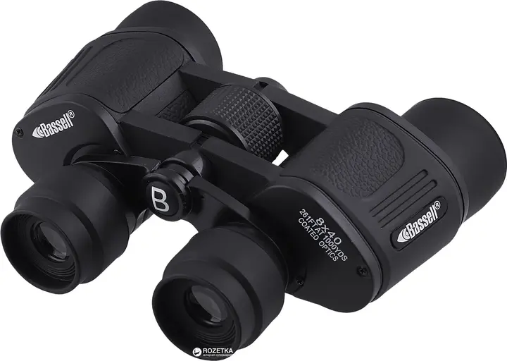 Бінокль Bassell 8x40 чорний - Зображення 4