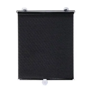 Рулонна сонцезахисна шторка на пластикові вікна 50*125 см, Чорна